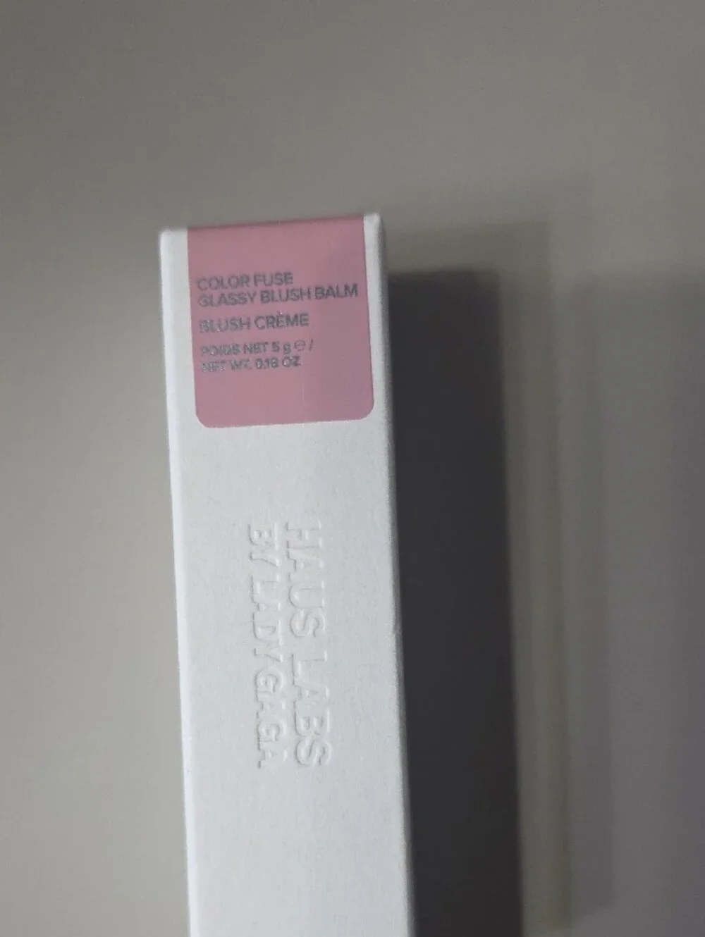 Haus Labs By Lady Gaga Blush Balm in Soft Pink Packaging